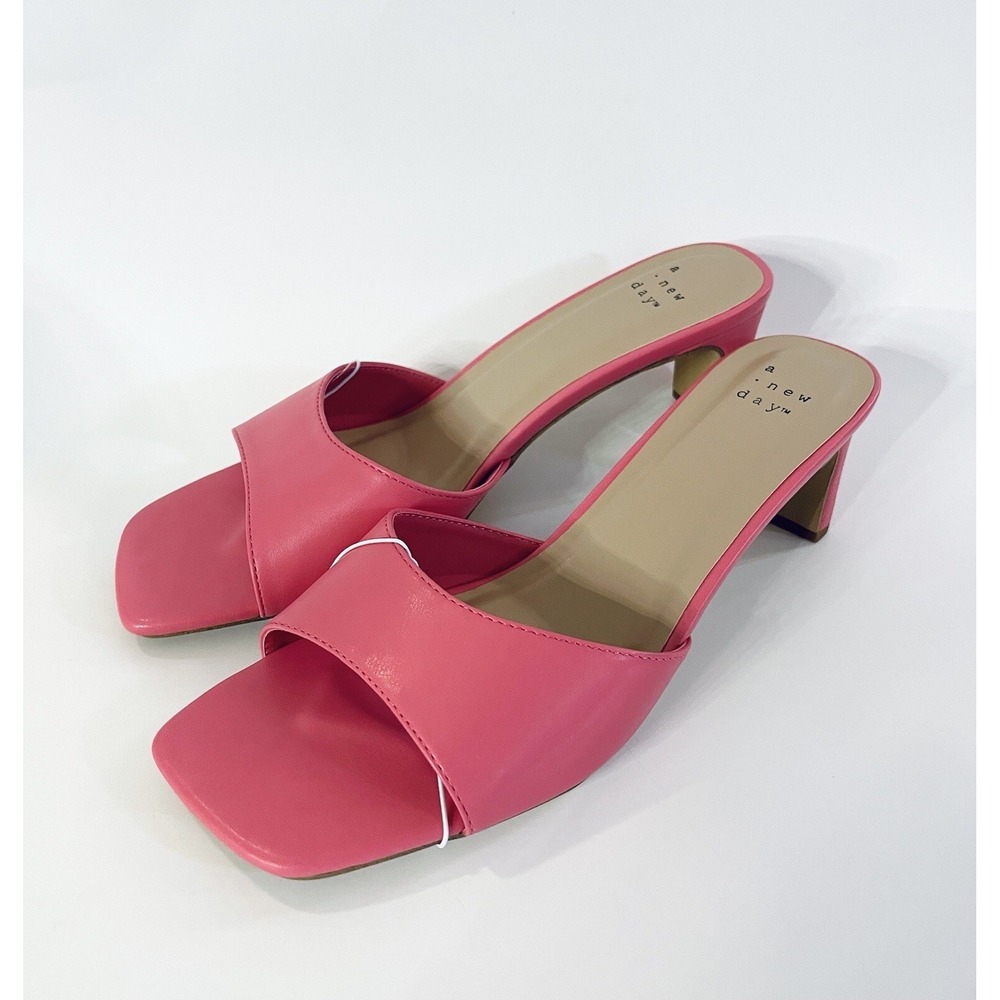 Women's Mule Heels - A New Day Size‎ 8.5 New In Box Adr92 Lindie